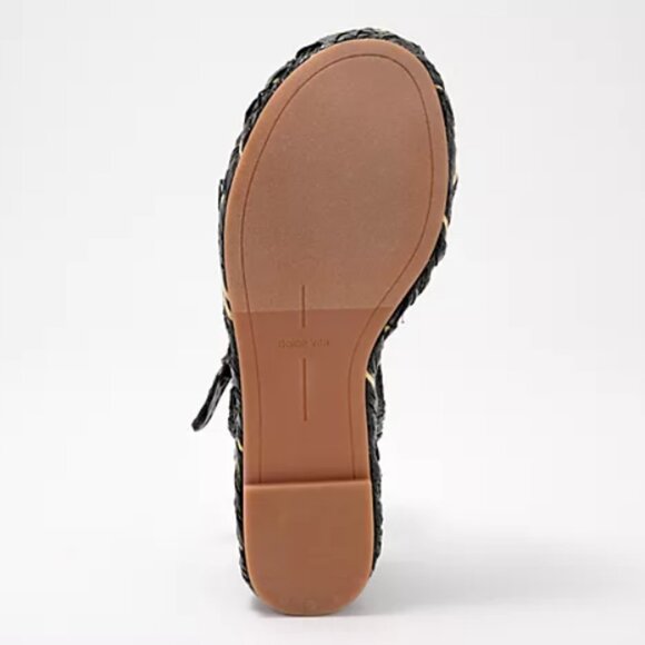 NEW DOLCE VITA Tiago Wedge Sandals in black for women 825 3m2 - Picture 6 of 9